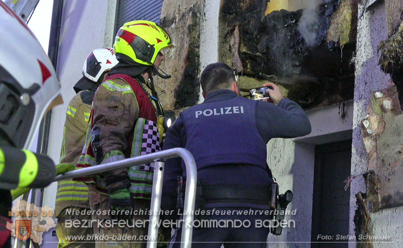 20250210_Fassadenbrand in Unterwaltersdorf sorgte für Großeinsatz Foto: Stefan Schneider BFKDO BADEN 20250210_Fassadenbrand in Unterwaltersdorf sorgte für Großeinsatz Foto: Stefan Schneider BFKDO BADEN
