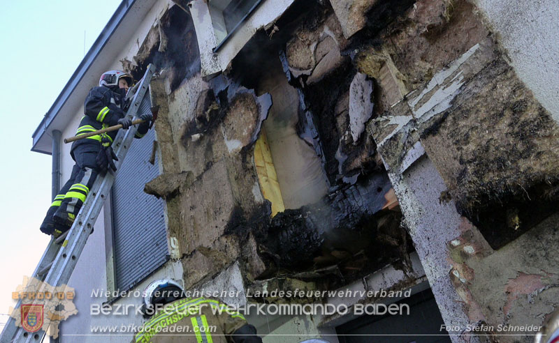 20250210_Fassadenbrand in Unterwaltersdorf sorgte für Großeinsatz Foto: Stefan Schneider BFKDO BADEN 20250210_Fassadenbrand in Unterwaltersdorf sorgte für Großeinsatz Foto: Stefan Schneider BFKDO BADEN
