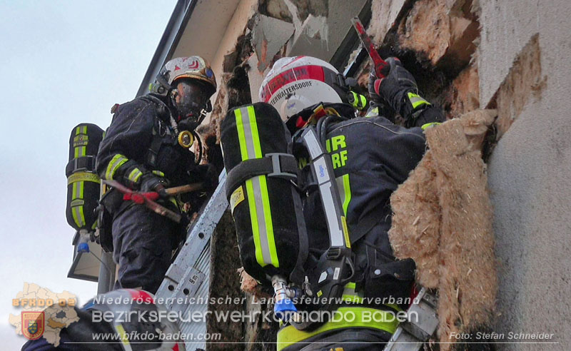 20250210_Fassadenbrand in Unterwaltersdorf sorgte für Großeinsatz Foto: Stefan Schneider BFKDO BADEN 20250210_Fassadenbrand in Unterwaltersdorf sorgte für Großeinsatz Foto: Stefan Schneider BFKDO BADEN
