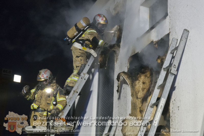 20250210_Fassadenbrand in Unterwaltersdorf sorgte für Großeinsatz Foto: Stefan Schneider BFKDO BADEN 20250210_Fassadenbrand in Unterwaltersdorf sorgte für Großeinsatz Foto: Stefan Schneider BFKDO BADEN
