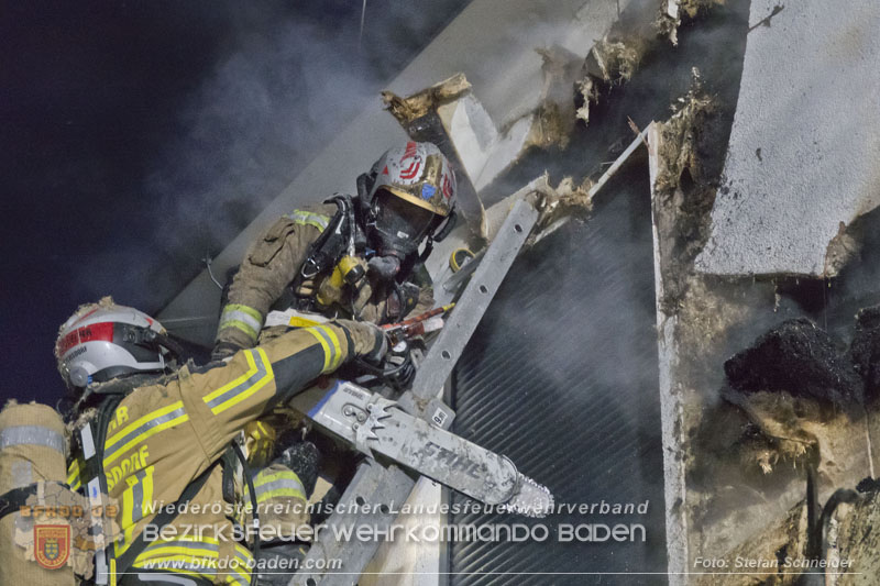 20250210_Fassadenbrand in Unterwaltersdorf sorgte für Großeinsatz Foto: Stefan Schneider BFKDO BADEN 20250210_Fassadenbrand in Unterwaltersdorf sorgte für Großeinsatz Foto: Stefan Schneider BFKDO BADEN