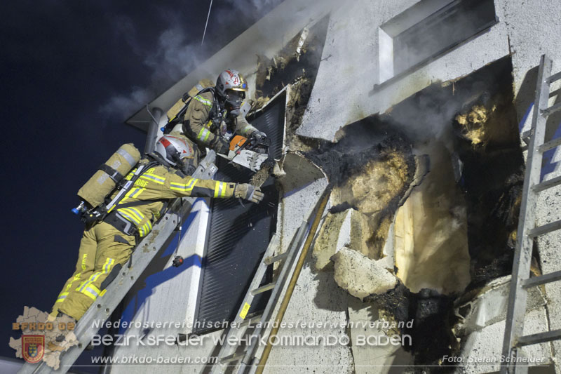 20250210_Fassadenbrand in Unterwaltersdorf sorgte für Großeinsatz Foto: Stefan Schneider BFKDO BADEN 20250210_Fassadenbrand in Unterwaltersdorf sorgte für Großeinsatz Foto: Stefan Schneider BFKDO BADEN