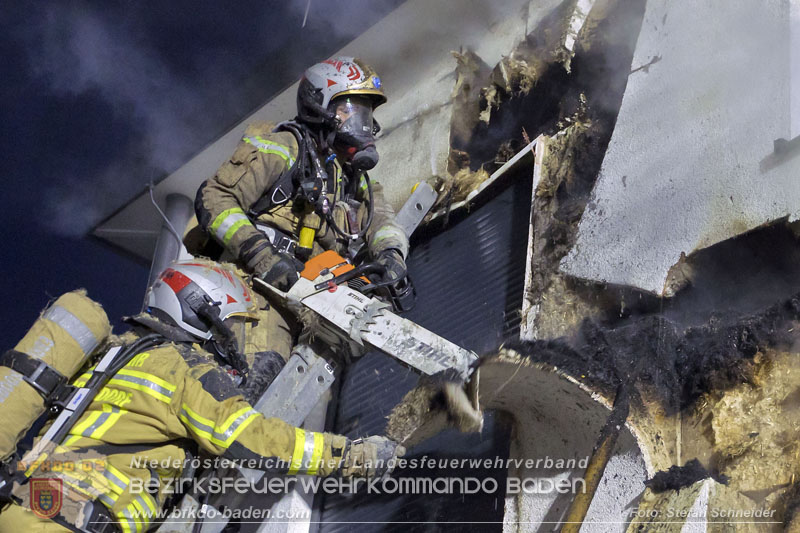 20250210_Fassadenbrand in Unterwaltersdorf sorgte für Großeinsatz Foto: Stefan Schneider BFKDO BADEN 20250210_Fassadenbrand in Unterwaltersdorf sorgte für Großeinsatz Foto: Stefan Schneider BFKDO BADEN