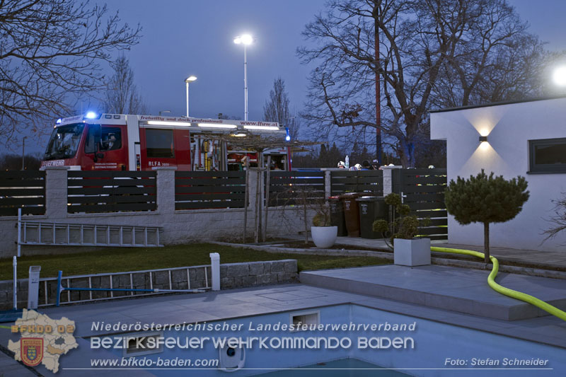 20250210_Fassadenbrand in Unterwaltersdorf sorgte für Großeinsatz Foto: Stefan Schneider BFKDO BADEN 20250210_Fassadenbrand in Unterwaltersdorf sorgte für Großeinsatz Foto: Stefan Schneider BFKDO BADEN