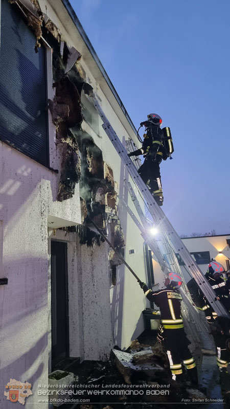 20250210_Fassadenbrand in Unterwaltersdorf sorgte für Großeinsatz Foto: Stefan Schneider BFKDO BADEN 20250210_Fassadenbrand in Unterwaltersdorf sorgte für Großeinsatz Foto: Stefan Schneider BFKDO BADEN