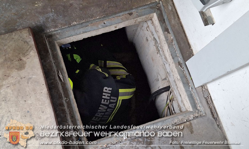 20250213_Brand in einer elektrischen Anlage auf einem Firmengelnde in Blumau-Neurihof  Foto: FF Blumau