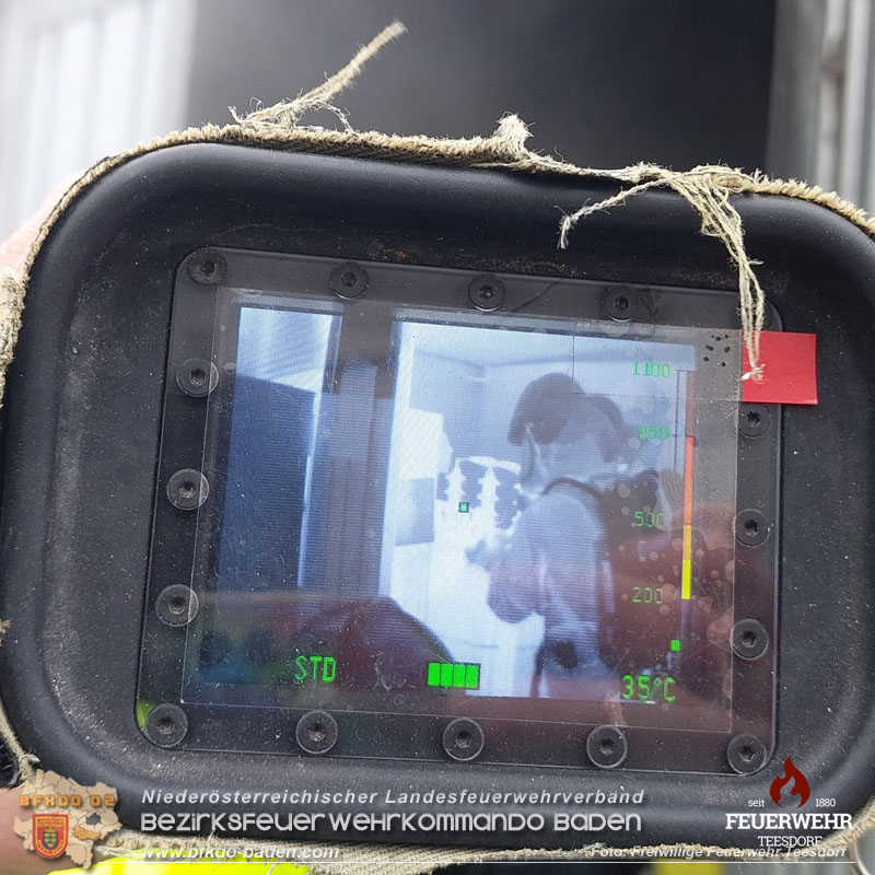 20250213_Brand in einer elektrischen Anlage auf einem Firmengelnde in Blumau-Neurihof Foto: FF Teesdorf