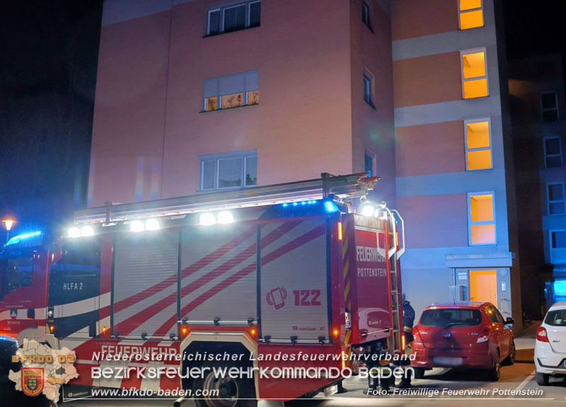 20250215_Nachkontrolle nach Brand in Kche in Pottenstein  Foto: FF Pottenstein