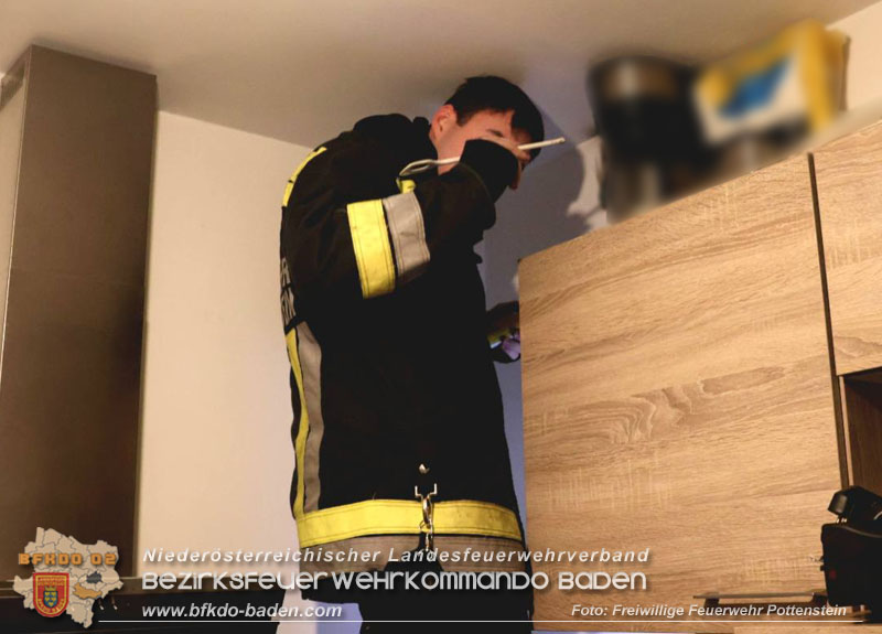 20250215_Nachkontrolle nach Brand in Kche in Pottenstein  Foto: FF Pottenstein