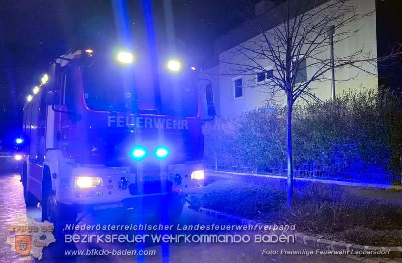 20250215_Nachkontrolle nach Brand in Leobersdorf  Foto: FF Leobersdorf