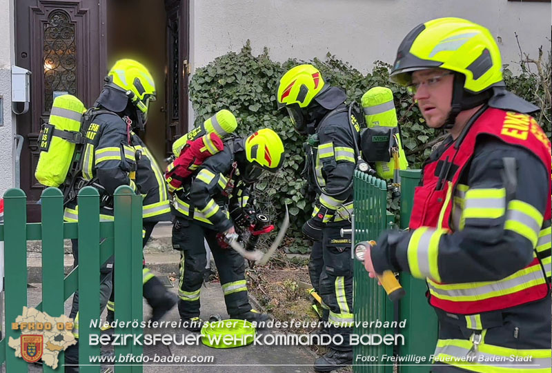 20250216_Brand einer Mikrowelle in Baden   Foto: Viktor van de Castell / Freiwillige Feuerwehr Baden-Stadt