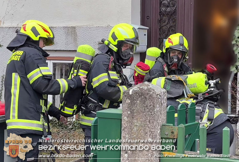 20250216_Brand einer Mikrowelle in Baden   Foto: Viktor van de Castell / Freiwillige Feuerwehr Baden-Stadt