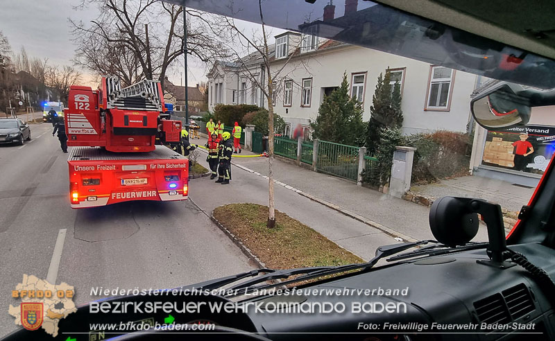 20250216_Brand einer Mikrowelle in Baden Foto: Stefan Schneider / Freiwillige Feuerwehr Baden-Stadt
