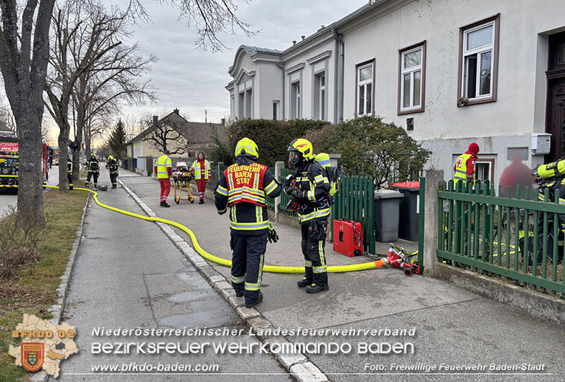 20250216_Brand einer Mikrowelle in Baden   Foto: Viktor van de Castell / Freiwillige Feuerwehr Baden-Stadt