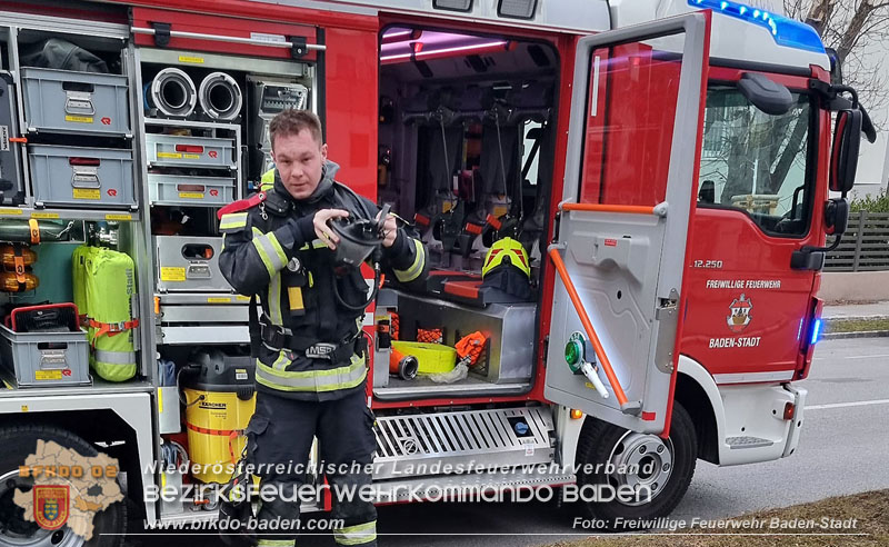20250216_Brand einer Mikrowelle in Baden   Foto: Stefan Schneider / Freiwillige Feuerwehr Baden-Stadt