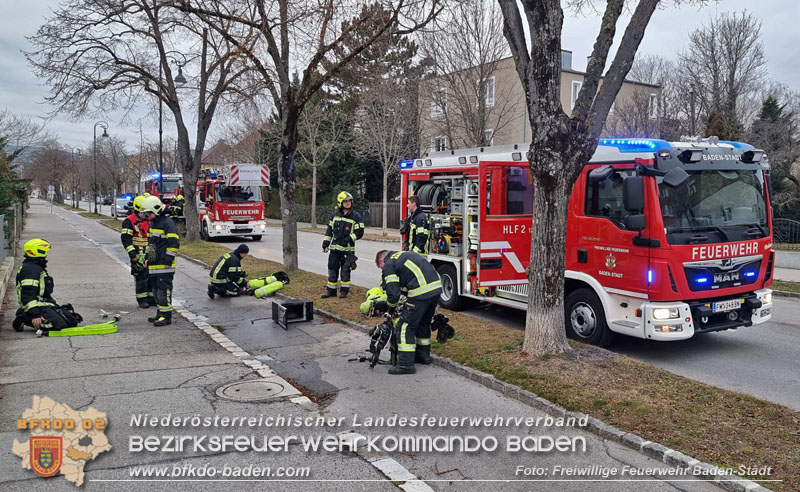 20250216_Brand einer Mikrowelle in Baden Foto: Stefan Schneider / Freiwillige Feuerwehr Baden-Stadt