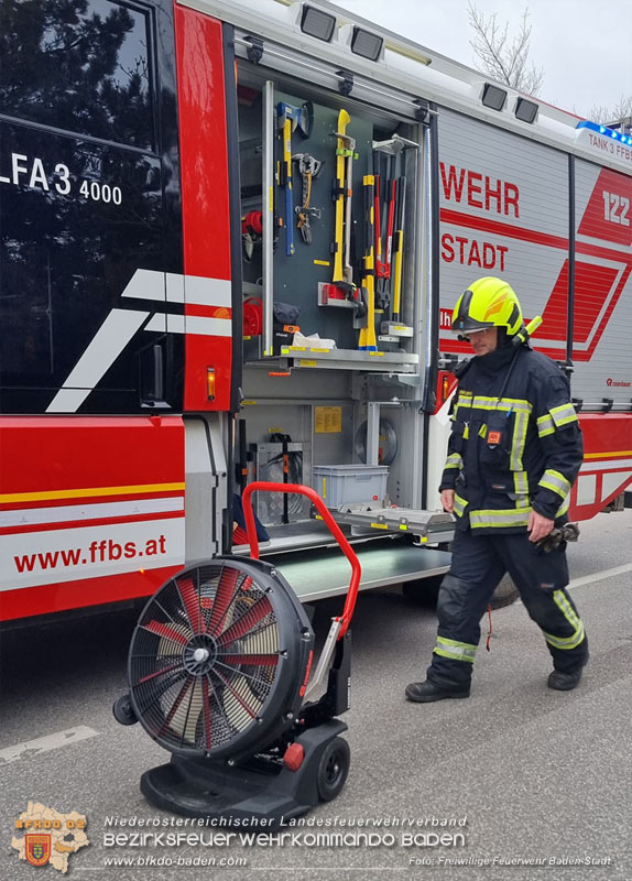 20250216_Brand einer Mikrowelle in Baden Foto: Stefan Schneider / Freiwillige Feuerwehr Baden-Stadt