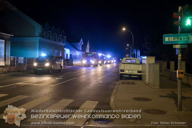 20250220 Brand eines Nebengebäudes in St.Veit a.d.Triesting Foto: Stefan Schneider BFKDO BADEN 20250220 Brand eines Nebengebäudes in St.Veit a.d.Triesting Foto: Stefan Schneider BFKDO BADEN