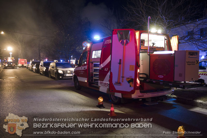 20250220 Brand eines Nebengebäudes in St.Veit a.d.Triesting Foto: Stefan Schneider BFKDO BADEN 20250220 Brand eines Nebengebäudes in St.Veit a.d.Triesting Foto: Stefan Schneider BFKDO BADEN