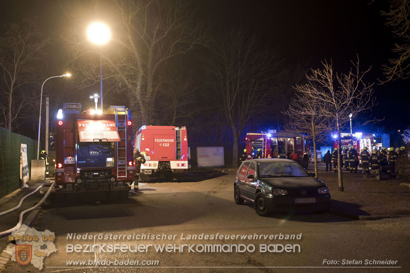 20250220 Brand eines Nebengebäudes in St.Veit a.d.Triesting Foto: Stefan Schneider BFKDO BADEN 20250220 Brand eines Nebengebäudes in St.Veit a.d.Triesting Foto: Stefan Schneider BFKDO BADEN