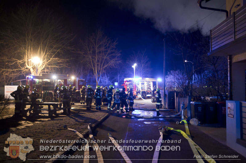 20250220 Brand eines Nebengebäudes in St.Veit a.d.Triesting Foto: Stefan Schneider BFKDO BADEN 20250220 Brand eines Nebengebäudes in St.Veit a.d.Triesting Foto: Stefan Schneider BFKDO BADEN