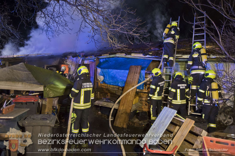 20250220 Brand eines Nebengebäudes in St.Veit a.d.Triesting Foto: Stefan Schneider BFKDO BADEN 20250220 Brand eines Nebengebäudes in St.Veit a.d.Triesting Foto: Stefan Schneider BFKDO BADEN