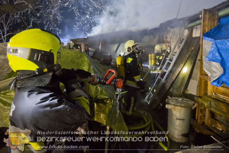 20250220 Brand eines Nebengebäudes in St.Veit a.d.Triesting Foto: Stefan Schneider BFKDO BADEN 20250220 Brand eines Nebengebäudes in St.Veit a.d.Triesting Foto: Stefan Schneider BFKDO BADEN