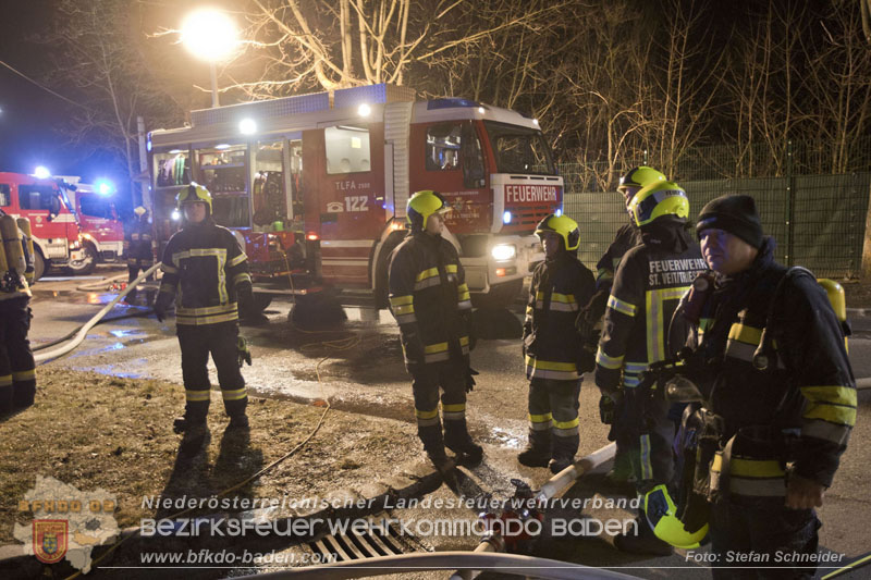 20250220 Brand eines Nebengebäudes in St.Veit a.d.Triesting Foto: Stefan Schneider BFKDO BADEN 20250220 Brand eines Nebengebäudes in St.Veit a.d.Triesting Foto: Stefan Schneider BFKDO BADEN