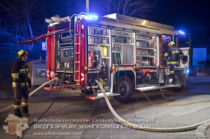 20250220 Brand eines Nebengebäudes in St.Veit a.d.Triesting Foto: Stefan Schneider BFKDO BADEN 20250220 Brand eines Nebengebäudes in St.Veit a.d.Triesting Foto: Stefan Schneider BFKDO BADEN