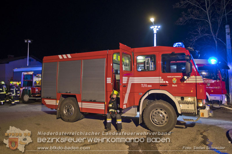 20250220 Brand eines Nebengebäudes in St.Veit a.d.Triesting Foto: Stefan Schneider BFKDO BADEN 20250220 Brand eines Nebengebäudes in St.Veit a.d.Triesting Foto: Stefan Schneider BFKDO BADEN