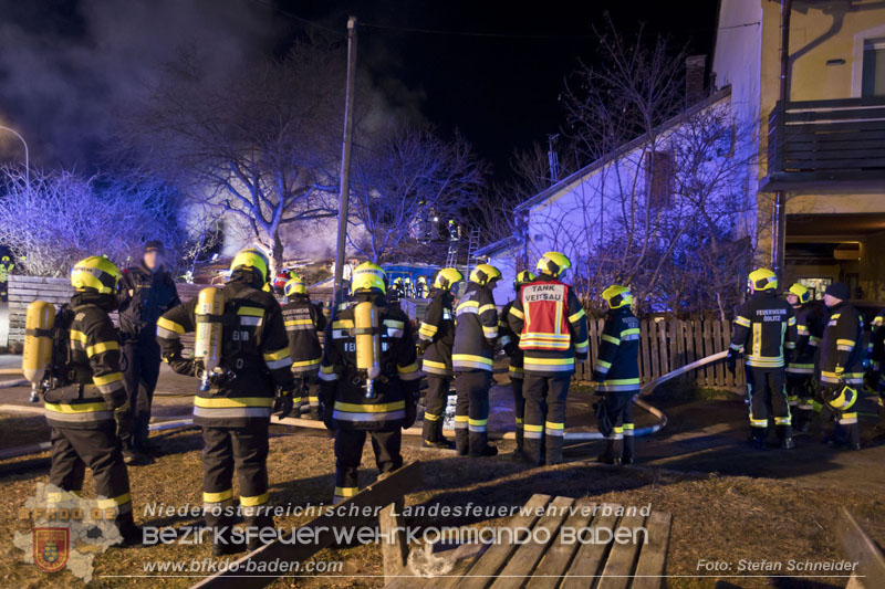 20250220 Brand eines Nebengebäudes in St.Veit a.d.Triesting Foto: Stefan Schneider BFKDO BADEN 20250220 Brand eines Nebengebäudes in St.Veit a.d.Triesting Foto: Stefan Schneider BFKDO BADEN