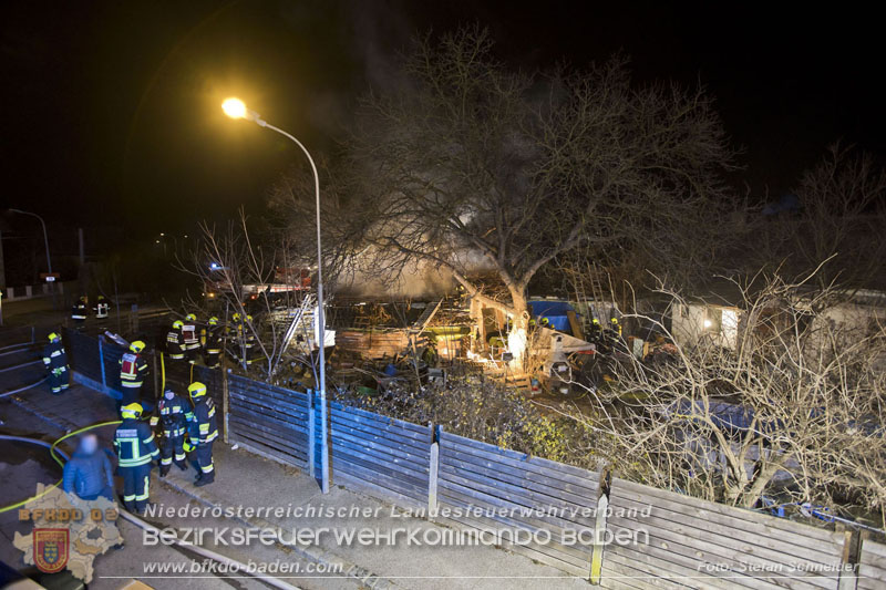 20250220 Brand eines Nebengebäudes in St.Veit a.d.Triesting Foto: Stefan Schneider BFKDO BADEN 20250220 Brand eines Nebengebäudes in St.Veit a.d.Triesting Foto: Stefan Schneider BFKDO BADEN