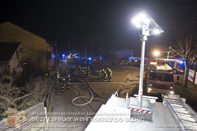 20250220 Brand eines Nebengebäudes in St.Veit a.d.Triesting Foto: Stefan Schneider BFKDO BADEN 20250220 Brand eines Nebengebäudes in St.Veit a.d.Triesting Foto: Stefan Schneider BFKDO BADEN