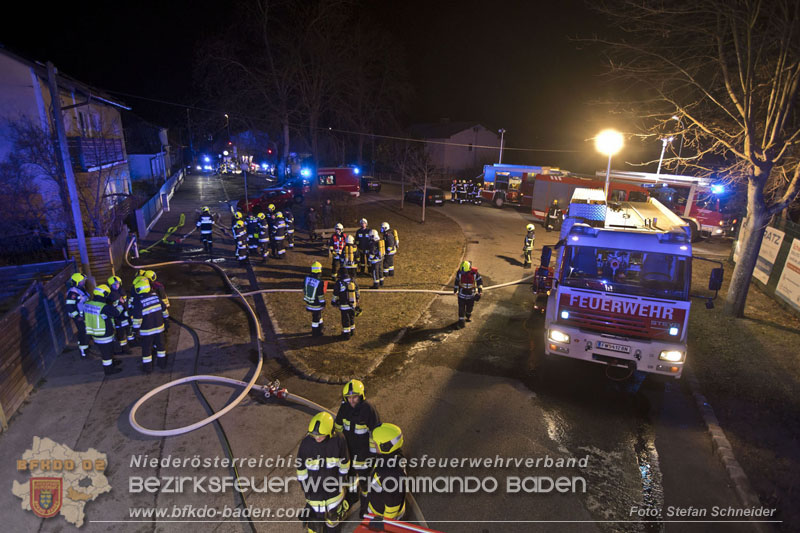 20250220 Brand eines Nebengebäudes in St.Veit a.d.Triesting Foto: Stefan Schneider BFKDO BADEN 20250220 Brand eines Nebengebäudes in St.Veit a.d.Triesting Foto: Stefan Schneider BFKDO BADEN