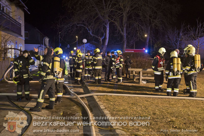 20250220 Brand eines Nebengebäudes in St.Veit a.d.Triesting Foto: Stefan Schneider BFKDO BADEN 20250220 Brand eines Nebengebäudes in St.Veit a.d.Triesting Foto: Stefan Schneider BFKDO BADEN