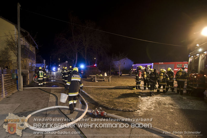 20250220 Brand eines Nebengebäudes in St.Veit a.d.Triesting Foto: Stefan Schneider BFKDO BADEN 20250220 Brand eines Nebengebäudes in St.Veit a.d.Triesting Foto: Stefan Schneider BFKDO BADEN