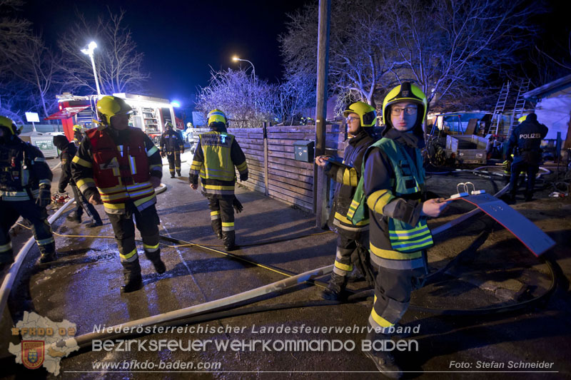 20250220 Brand eines Nebengebäudes in St.Veit a.d.Triesting Foto: Stefan Schneider BFKDO BADEN 20250220 Brand eines Nebengebäudes in St.Veit a.d.Triesting Foto: Stefan Schneider BFKDO BADEN