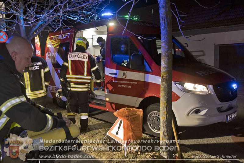 20250220 Brand eines Nebengebäudes in St.Veit a.d.Triesting Foto: Stefan Schneider BFKDO BADEN 20250220 Brand eines Nebengebäudes in St.Veit a.d.Triesting Foto: Stefan Schneider BFKDO BADEN