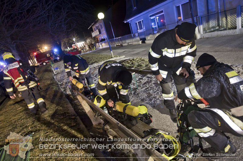 20250220 Brand eines Nebengebäudes in St.Veit a.d.Triesting Foto: Stefan Schneider BFKDO BADEN 20250220 Brand eines Nebengebäudes in St.Veit a.d.Triesting Foto: Stefan Schneider BFKDO BADEN
