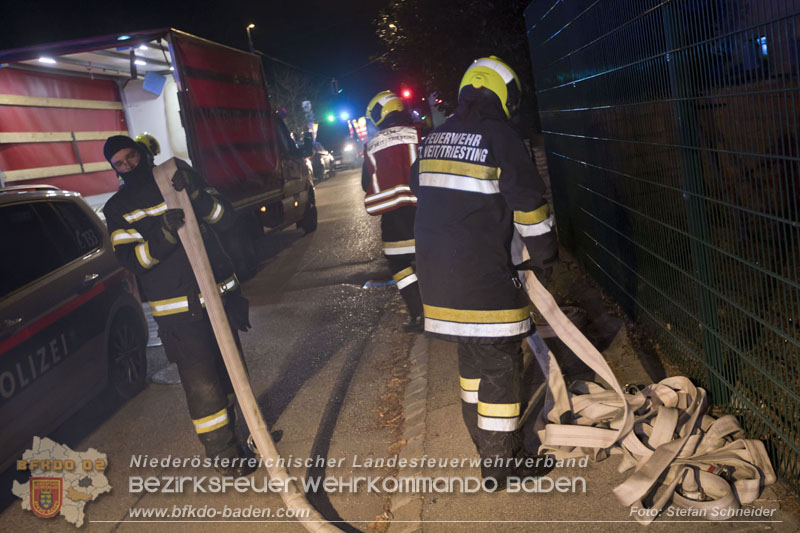 20250220 Brand eines Nebengebudes in St.Veit a.d.Triesting   Foto: Stefan Schneider BFKDO BADEN 