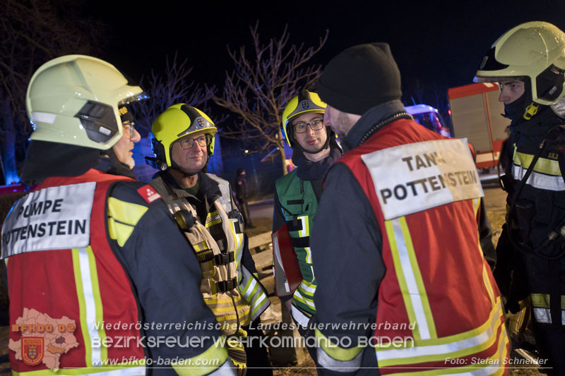 20250220 Brand eines Nebengebäudes in St.Veit a.d.Triesting Foto: Stefan Schneider BFKDO BADEN 20250220 Brand eines Nebengebäudes in St.Veit a.d.Triesting Foto: Stefan Schneider BFKDO BADEN