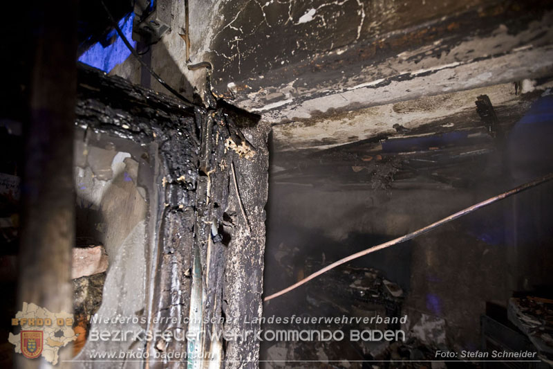 20250220 Brand eines Nebengebäudes in St.Veit a.d.Triesting Foto: Stefan Schneider BFKDO BADEN 20250220 Brand eines Nebengebäudes in St.Veit a.d.Triesting Foto: Stefan Schneider BFKDO BADEN