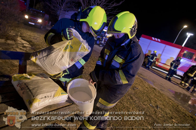 20250220 Brand eines Nebengebäudes in St.Veit a.d.Triesting Foto: Stefan Schneider BFKDO BADEN 20250220 Brand eines Nebengebäudes in St.Veit a.d.Triesting Foto: Stefan Schneider BFKDO BADEN