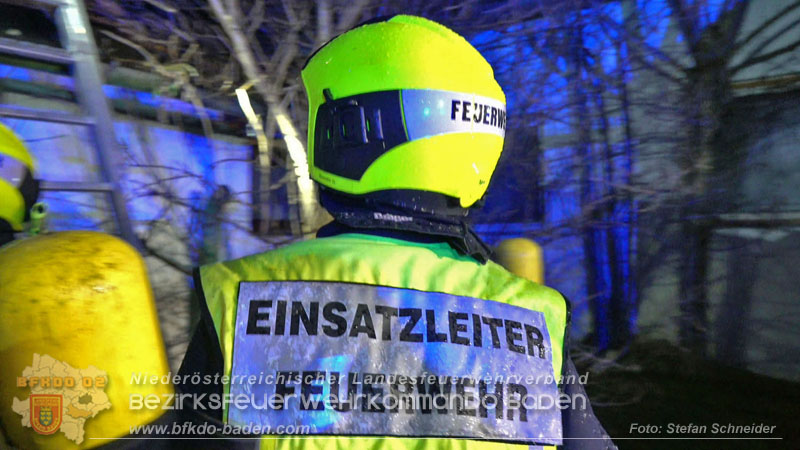 20250220 Brand eines Nebengebäudes in St.Veit a.d.Triesting Foto: Stefan Schneider BFKDO BADEN 20250220 Brand eines Nebengebäudes in St.Veit a.d.Triesting Foto: Stefan Schneider BFKDO BADEN
