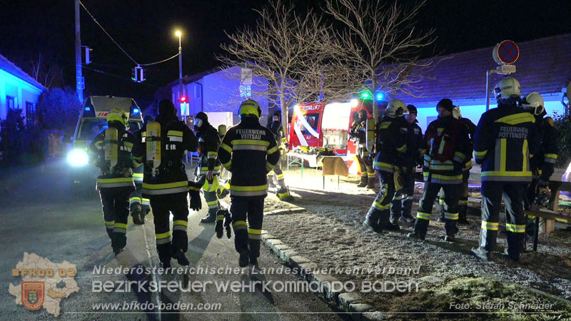 20250220 Brand eines Nebengebäudes in St.Veit a.d.Triesting Foto: Stefan Schneider BFKDO BADEN 20250220 Brand eines Nebengebäudes in St.Veit a.d.Triesting Foto: Stefan Schneider BFKDO BADEN