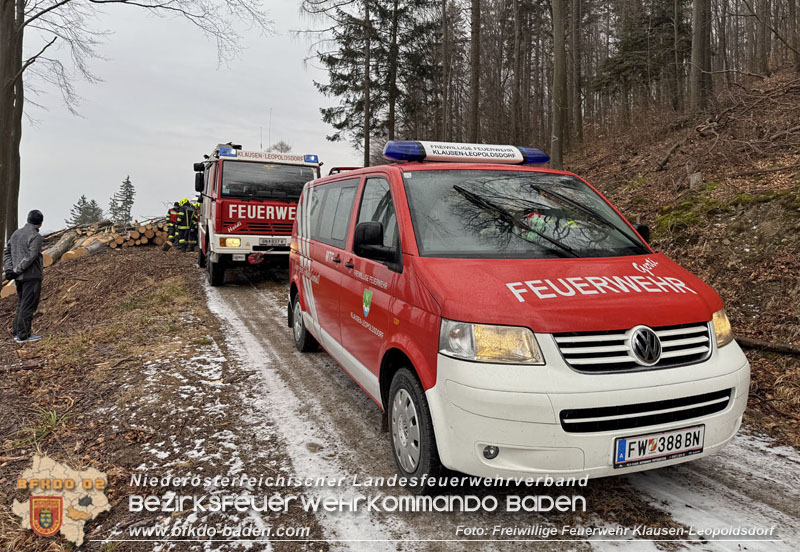 20250223_Aufmerksamer Wanderer verhindert Waldbrand in Klausen-Leopoldsdorf   Foto: FF Klausen-Leopoldsdorf