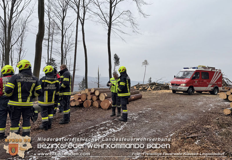 20250223_Aufmerksamer Wanderer verhindert Waldbrand in Klausen-Leopoldsdorf Foto: FF Klausen-Leopoldsdorf