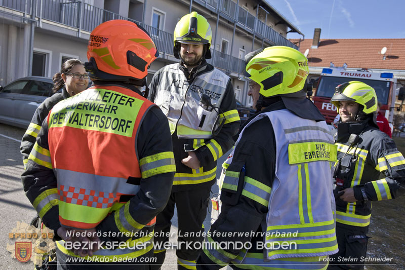 20250302_Brand auf Terrasse bei Wohnhausanlage in Oberwaltersdorf Foto: Stefan Schneider BFKDO BADEN