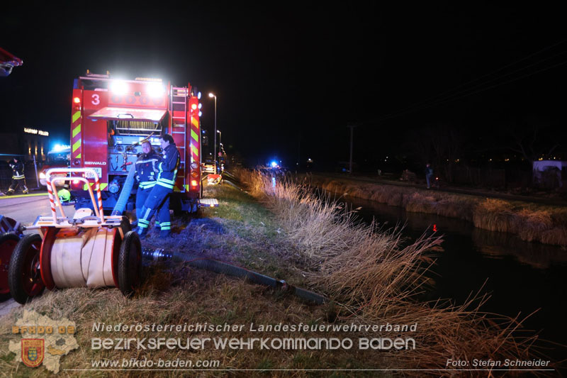 20250310_Dachstuhlbrand in alter Bleiwarenfabrik Gumpoldskirchen auch 3 Feuerwehren aus dem Bezirk BADEN im Lscheinsatz Foto: Stefan Schneider BFKDO BADEN