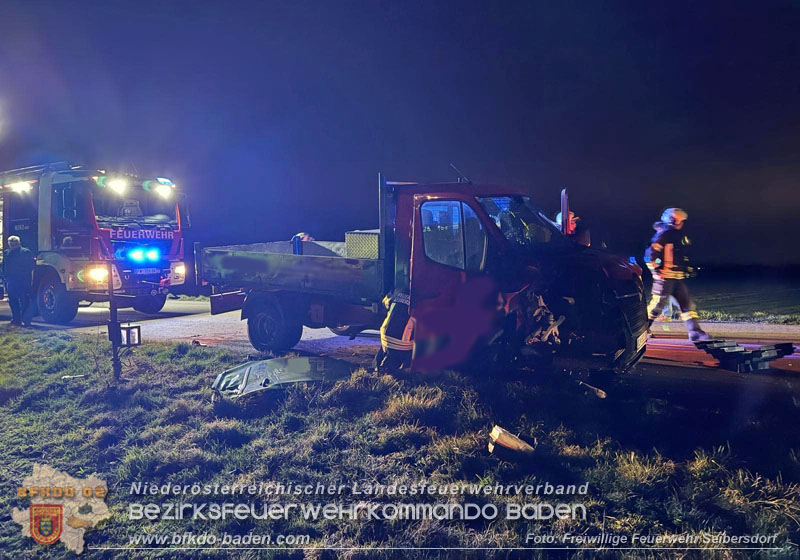 20250317_Verkehrsunfall auf der L4046 zwischen Deutsch Brodersdorf und Seibersdorf Foto: FF Seibersdorf 20250317_Verkehrsunfall auf der L4046 zwischen Deutsch Brodersdorf und Seibersdorf Foto: FF Seibersdorf